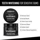 Load image into Gallery viewer, Coconut Shell Activated Charcoal Instant Teeth Whitening Powder (50GM)